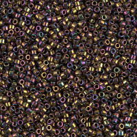 Бисер MIYUKI Delica 11/0 #DB0023 - Metallic Lt.Bronze Iris