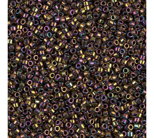 Бисер MIYUKI Delica 11/0 #DB0023 - Metallic Lt.Bronze Iris