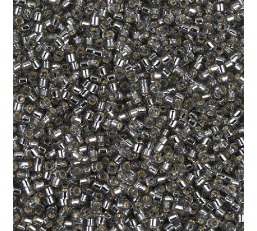 Бисер MIYUKI Delica 11/0 #DB0048 - Silver Lined Grey