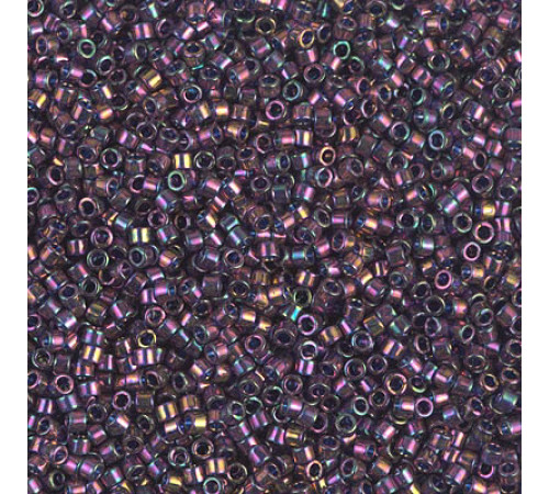 Бисер MIYUKI Delica 11/0 #DB0128 - Plum Gold Luster