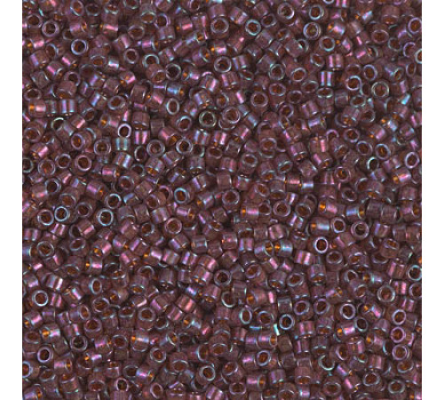 Бисер MIYUKI Delica 11/0 #DB0129 - Mulberry Rainbow Luster