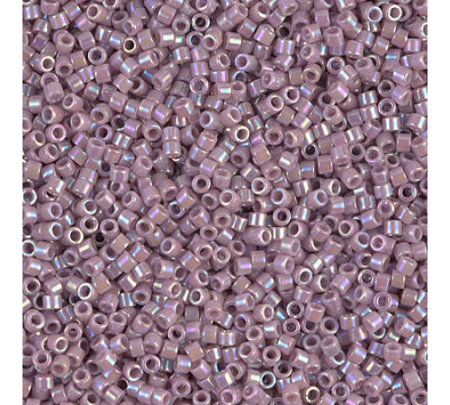 Бисер MIYUKI Delica 11/0 #DB0158 - Opaque Lilac AB
