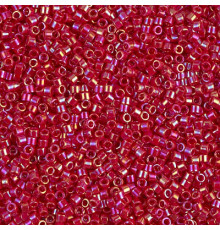 Бисер MIYUKI Delica 11/0 #DB0162 - Opaque Red AB