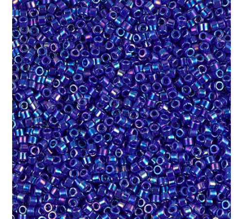 Бисер MIYUKI Delica 11/0 #DB0165 - Opaque Royal Blue AB