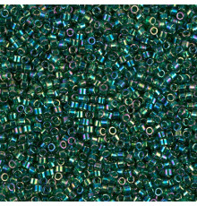 Бисер MIYUKI Delica 11/0 #DB0175 - Transparent Emerald AB