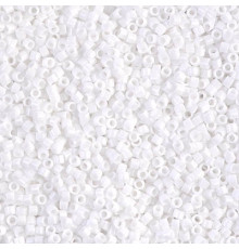 Бисер MIYUKI Delica 11/0 #DB0200 - Opaque Chalk White