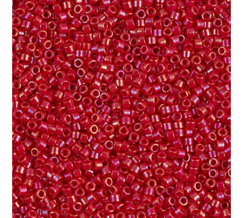 Бисер MIYUKI Delica 11/0 #DB0214 - Opaque Red Luster
