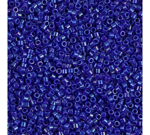 Бисер MIYUKI Delica 11/0 #DB0216 - Opaque Royal Blue Luster