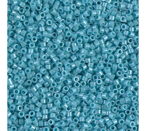 Бисер MIYUKI Delica 11/0 #DB0217 - Opaque Lt. Aqua Luster