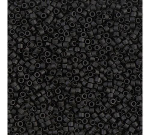 Бисер MIYUKI Delica 11/0 #DB0310 - Black Matted