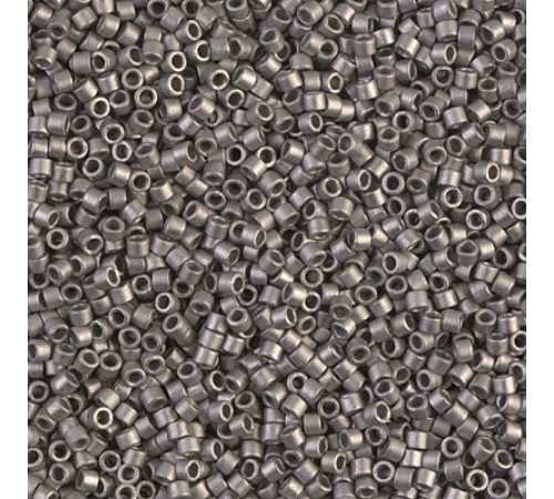 Бисер MIYUKI Delica 11/0 #DB0321 - Metallic Silver Matted