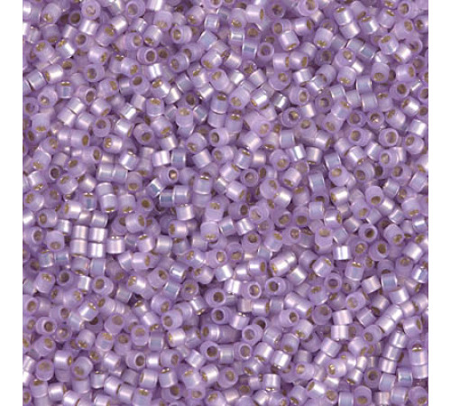 Бисер MIYUKI Delica 11/0 #DB0629 - Silver Lined Lavender Alabaster Dyed