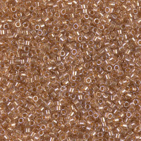Бисер MIYUKI Delica 11/0 #DB0901 - Sparkling Gold Lined Crystal