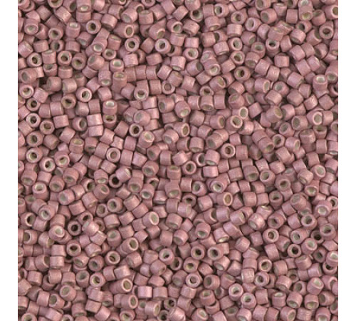 Бисер MIYUKI Delica 11/0 #DB1166 - Galvanized Matted Pink Blush