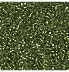 Бисер MIYUKI Delica 11/0 #DB1207 - Silver Lined Olive