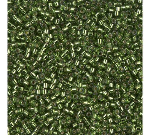 Бисер MIYUKI Delica 11/0 #DB1207 - Silver Lined Olive