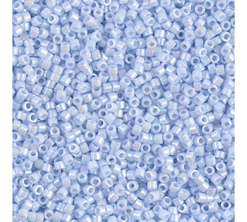 Бисер MIYUKI Delica 11/0 #DB1507 - Opaque Lt.Sky Blue AB