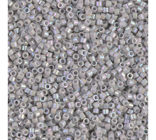 Бисер MIYUKI Delica 11/0 #DB1508 - Opaque Lt.Smoke AB