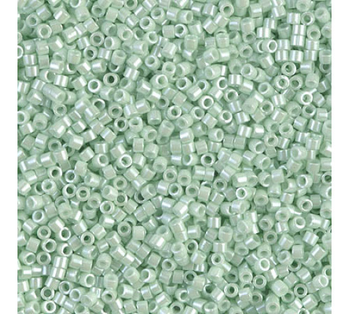 Бисер MIYUKI Delica 11/0 #DB1536 - Opaque Lt.Mint Ceylon