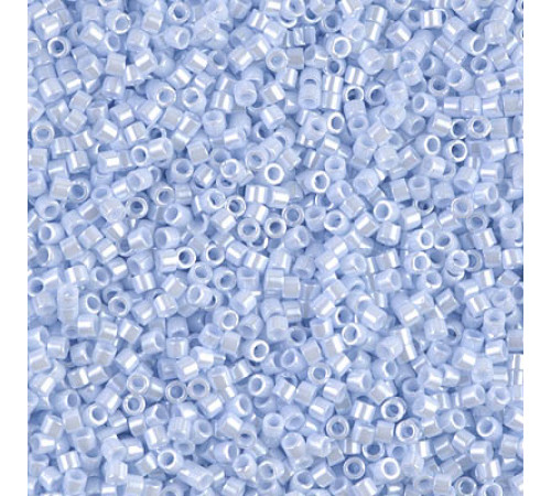 Бисер MIYUKI Delica 11/0 #DB1537 - Opaque Lt.Sky Blue Ceylon