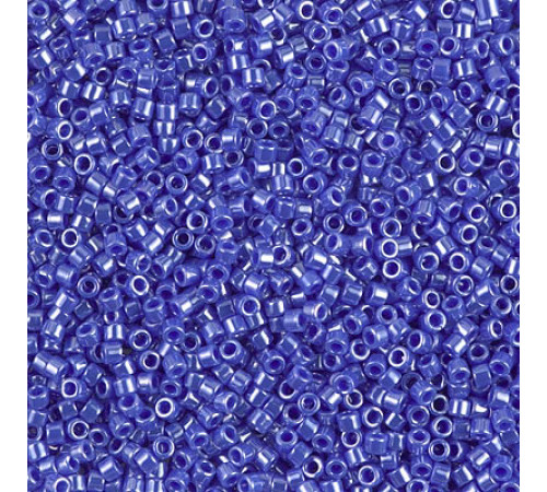 Бисер MIYUKI Delica 11/0 #DB1569 - Opaque Cyan Blue Luster
