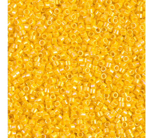 Бисер MIYUKI Delica 11/0 #DB1572 - Opaque Canary AB