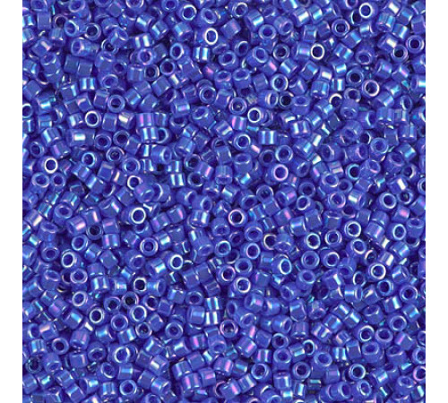Бисер MIYUKI Delica 11/0 #DB1578 - Opaque Cyan Blue AB