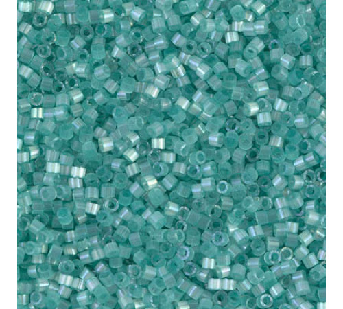 Бисер MIYUKI Delica 11/0 #DB1812 - Dyed Lt.Aqua Green Silk Satin