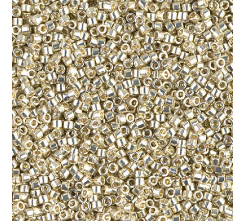 Бисер MIYUKI Delica 11/0 #DB1831 - Duracoat Galvanized Silver