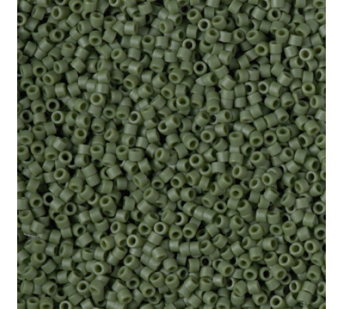 Бисер MIYUKI Delica 11/0 #DB2291 - Matted Opaque Glazed Avocado