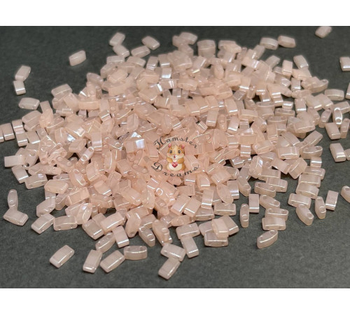 Бисер Miyuki Half Tila #HTL0519 - Pink Pearl Ceylon / 5 г