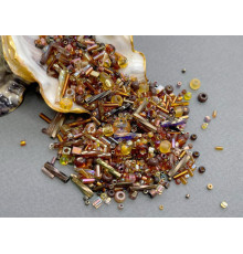 Мультимикс бисера Miyuki Golden Grains (MM-01-3120) / 10 г