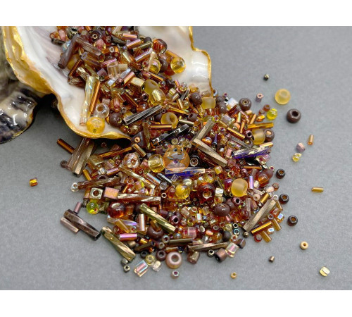 Мультимикс бисера Miyuki Golden Grains (MM-01-3120) / 10 г