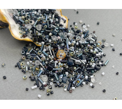 Мультимикс бисера Miyuki Salt and Pepper (MM-01-3121) / 10 г
