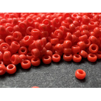 Бисер MIYUKI круглый 15/0 #0407 - Opaque Red Бисер MIYUKI круглый 15/0 #0407 - Opaque Red