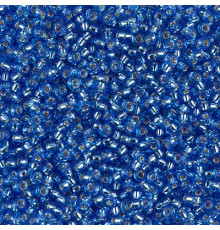 Бисер MIYUKI круглый 15/0 #0019 - Silver Lined Sapphire