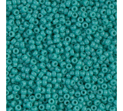 Бисер MIYUKI круглый 15/0 #0412 - Opaque Turquoise Green