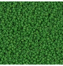 Бисер MIYUKI круглый 15/0 #0411 - Jade Green Opaque