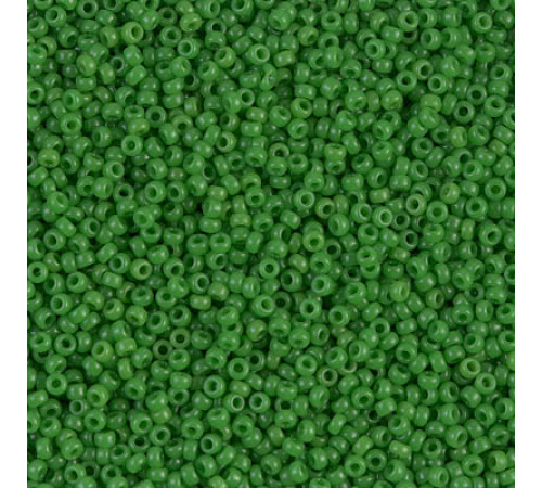 Бисер MIYUKI круглый 15/0 #0411 - Jade Green Opaque