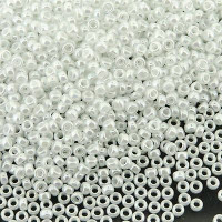 Бисер MIYUKI круглый 15/0 #0420 - White Pearl Ceylon