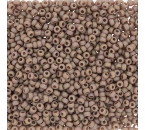 Бисер MIYUKI круглый 15/0 #4694- Matted Opaque Glaze Rainbow Lavender