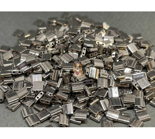 Бисер Miyuki Tila #TL0190 - Nickel Plated / 5 г