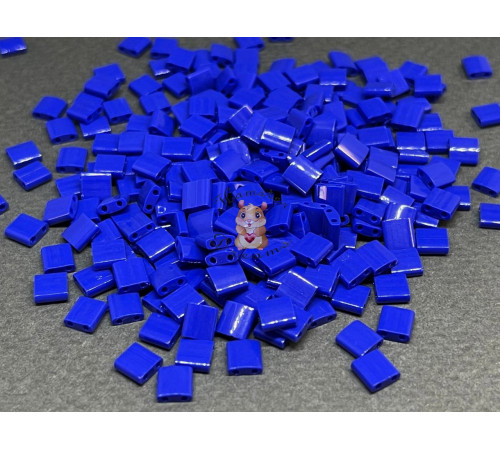 Бисер Miyuki Tila #TL0414 - Opaque Cobalt / 5 г