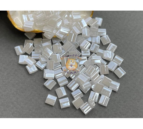 Бисер Miyuki Tila #TL0511 - Crystal Ceylon / 5 г