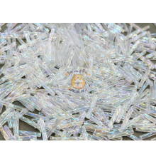 Витой стеклярус Miyuki Crystal AB TW-12-0250