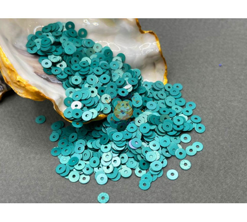 Пайетки Malachite плоские Porcellana