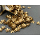 Пайетки Цветы Metallic Lt.Bronze Matt M.169 / 9.5 мм
