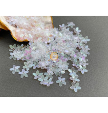Пайетки Цветочки Crystal AB 10 мм (3 г) Китай