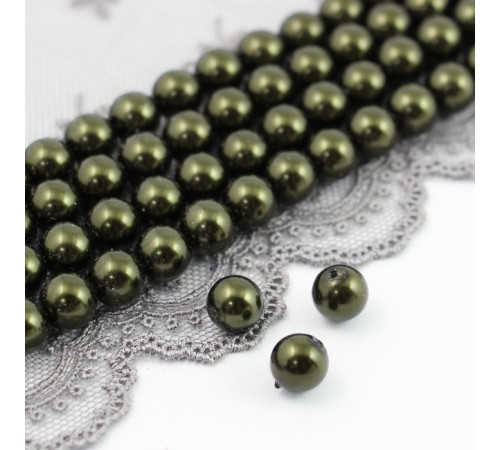Жемчуг Preciosa Maxima Dark Green 