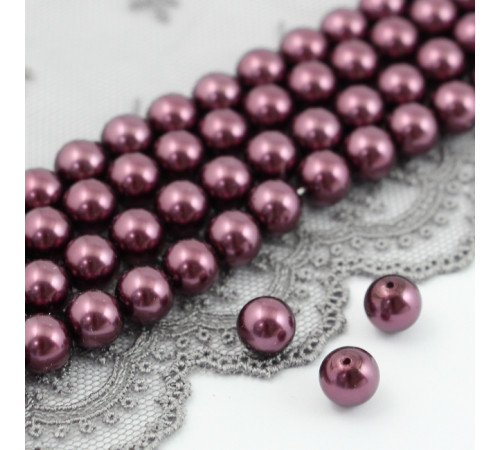 Жемчуг Preciosa Maxima Light Burgundy
